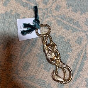 House of Hackney Gold monkey bottle opener church key